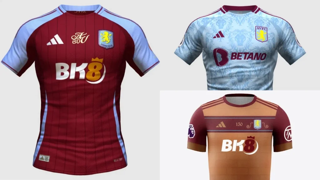 New Aston Villa 2024-25 Kits: Design Highlights & Shopping