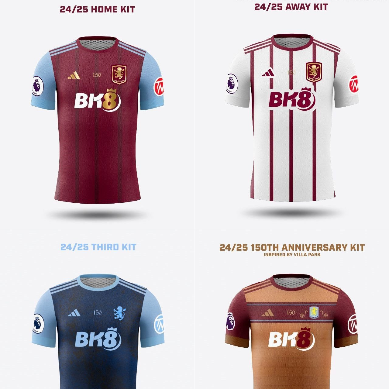 New Aston Villa 2024-25 Kits: Design Highlights & Shopping