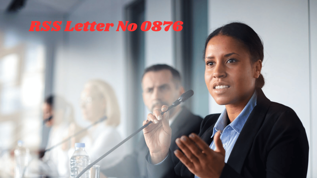 RSS Letter No 0876: Key Components And Compliance Strategies For Success