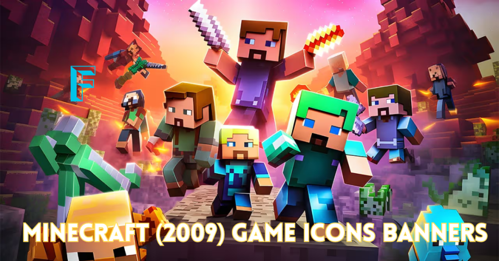 Minecraft (2009) Game Icons Banners: Discover Classic Icons & Banners!