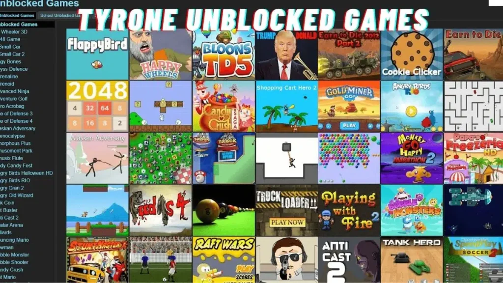 Tyrone's Unblocked Games: The Ultimate Gaming Experience In 2024