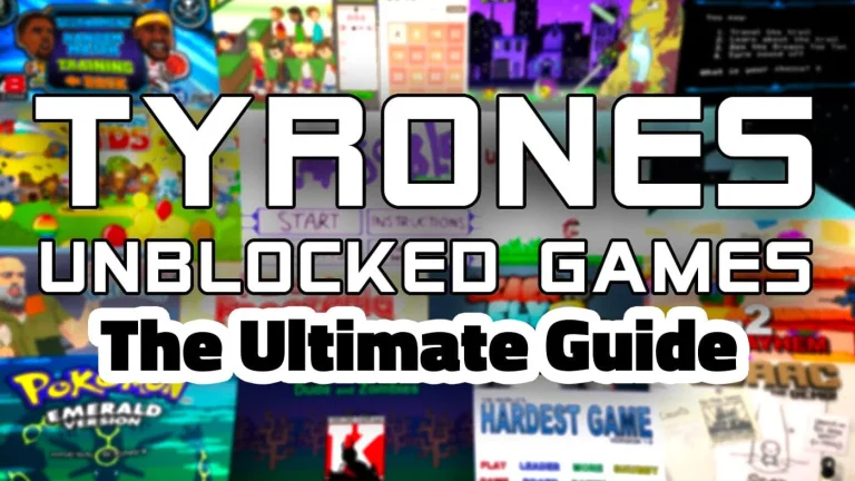 Tyrone's Unblocked Games: The Ultimate Gaming Experience In 2024