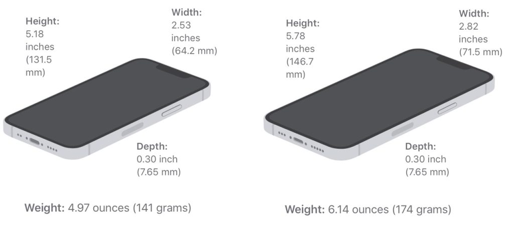 Curious About iPhone 13 Height _ Find Out The Exact Size.